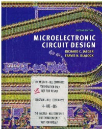 Image of MICROELECTRONIC CIRCUIT DESIGN