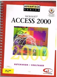 Image of MICROSOFT ACCESS 2000