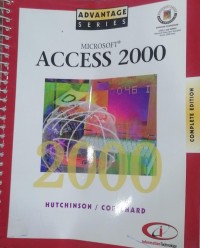 Image of MICROSOFT ACCESS 2000