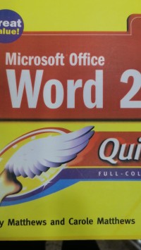 Image of Microsoft office Word 2007