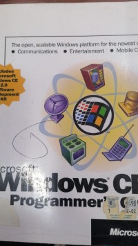 Image of Microsoft Windows CE programmers Guide