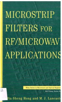 Image of MICROSTRIP FILTERS FPR RF/MICROWAVE APPLICATIONS
