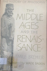 Image of MIDDLE AGES AND THE RENAIS SANCE