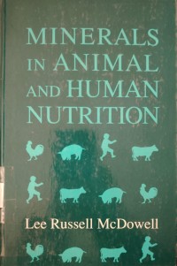 Image of MINERALS IN ANIMAL AND HUMAN NUTRITION