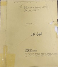 Image of Modern Advanced Accounting