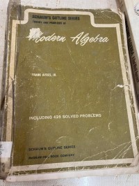 Image of Modern Algebra