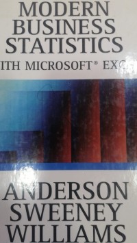 Image of MODERN BUSINESS STATISTICS WITH MICROSOFT EXCEL