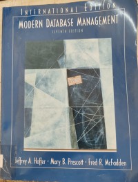 Image of Modern Database Management