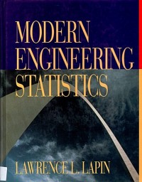 Image of MODERN  ENGINEERING STATISTICS