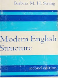 Image of Modern English Structure