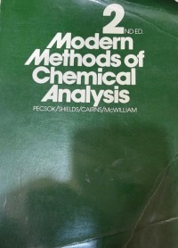 Image of Modern Methods of Chemical Analysis.