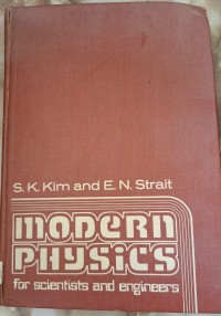 Image of MODERN PHYSICS FOR SCIENTISTS AND ENGINEERS