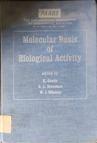 Image of Molecular Basis of Biological Activity