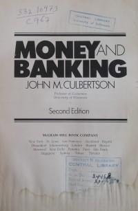 Image of Money and Banking