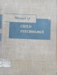 Image of monual CHILD PSYCHOLOGY