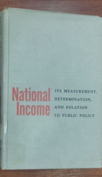 Image of National Income