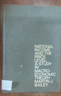 Image of NATIONAL INCOME AND THE PRICE LEVEL