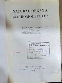 Image of natural organic macromolecules