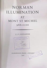 Image of NORMAN  ILLUMINATION AT MONT ST MICHEL