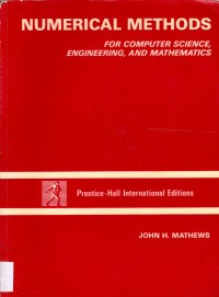 Image of NUMERICAL MATHODS