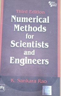 Image of Numerical Methods for Scientists and Engineers
