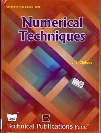 Image of NUMERICAL TECHNIQUES