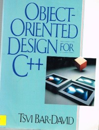 Image of OBJECT-ORIENTED DESIGN FOR C++