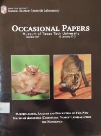 Image of OCCASIONAL PAPERS