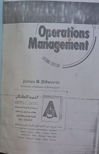 Image of OPERATIONS MANAGEMENT