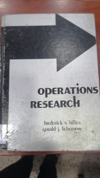 Image of OPERATIONS RESEARCH