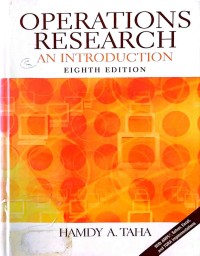 Image of OPERATIONS RESEARCH AN INTRODUCTION