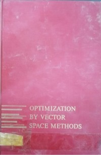 Image of Optimization by Vector space methods