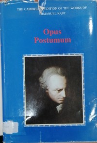 Image of OPUS postumum