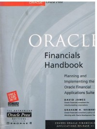 Image of ORACLE FINANCIALS HAND BOOK