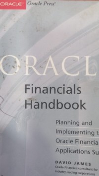 Image of ORACLE Financials Handbook