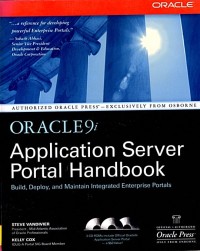 Image of Oracle9i Application Server Portal Handbook