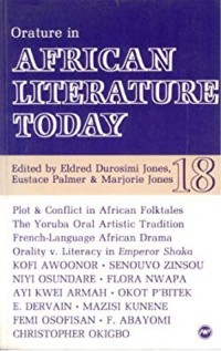 Image of Oral and Written Poetry in African Literature Today