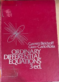 Image of Ordinary Differential Equations