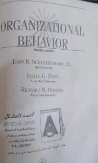 Image of Organizational Behavior