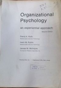 Image of organizational psychology