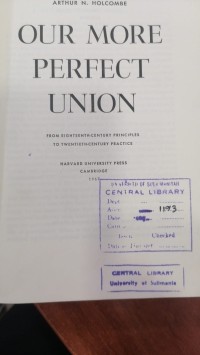 Image of OUR MORE PERFECT UNION
