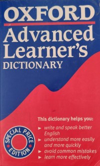 Image of Oxford Advanced Learner's Dictionary of Current English