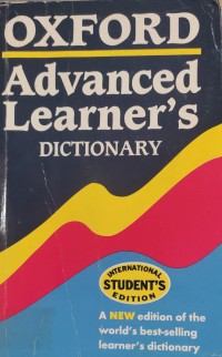 Image of OXFORD Advanced Learners Dictionary