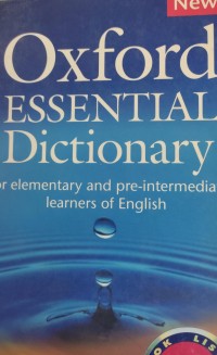 Image of OXFORD ESSENTLAL Dictionary