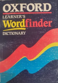 Image of OXFORD WORD FINDER DICTIONARY