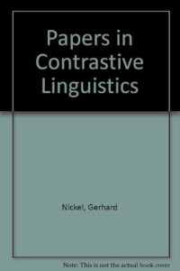 Image of Papers in Contrastive Linguistics