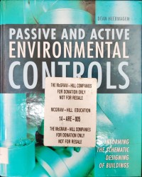 Image of Passive and Active Environmental Controls