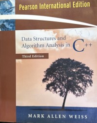 Image of DATA STRUCTURES AND ALGORITHM ANALYSIS IN C++