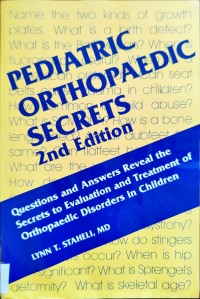 Image of Pediatric Orthopae Secrets