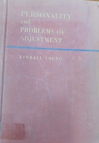 Image of personality and PROBLEMS OF ADJUSTMENT
